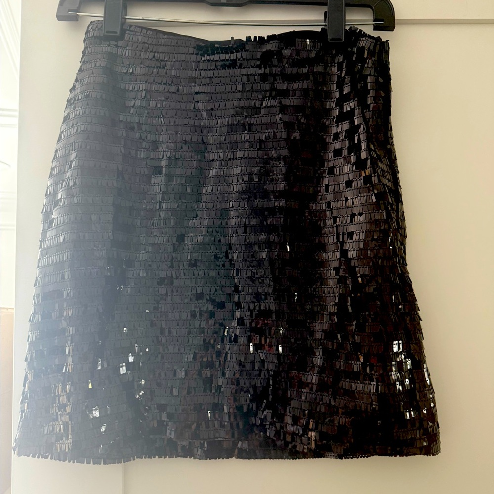 Sequin mini skirt